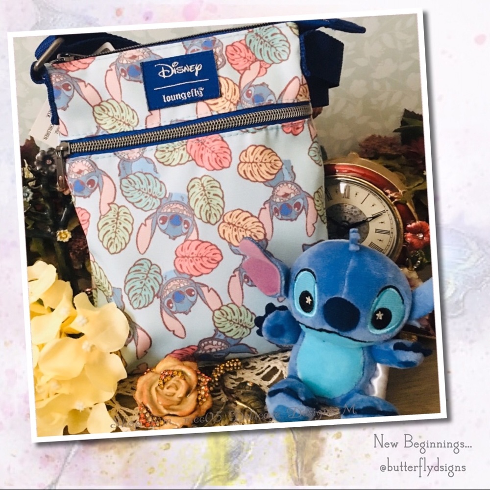 Loungefly Disney Stitch Passport Crossbody - Picture 6 of 7
